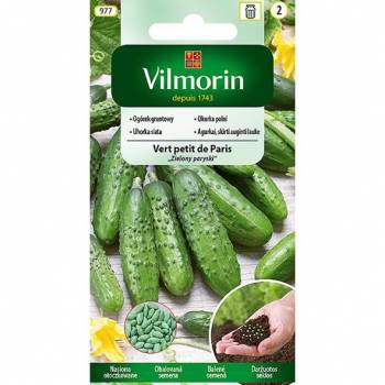 VILMORIN OGÓREK ZIELONY PARYS 50 NASION